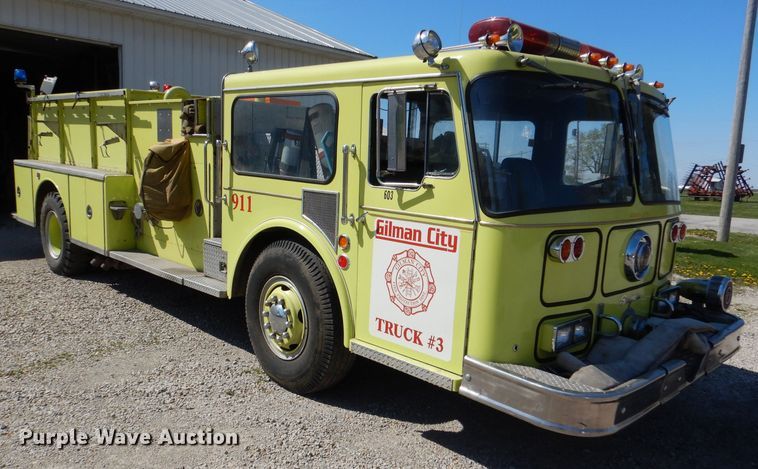 image for item DL2913 1979 Seagrave WB24068  pumper fire truck