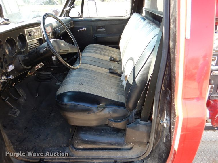 image for item DL2916 1981 Chevrolet K30  fire truck