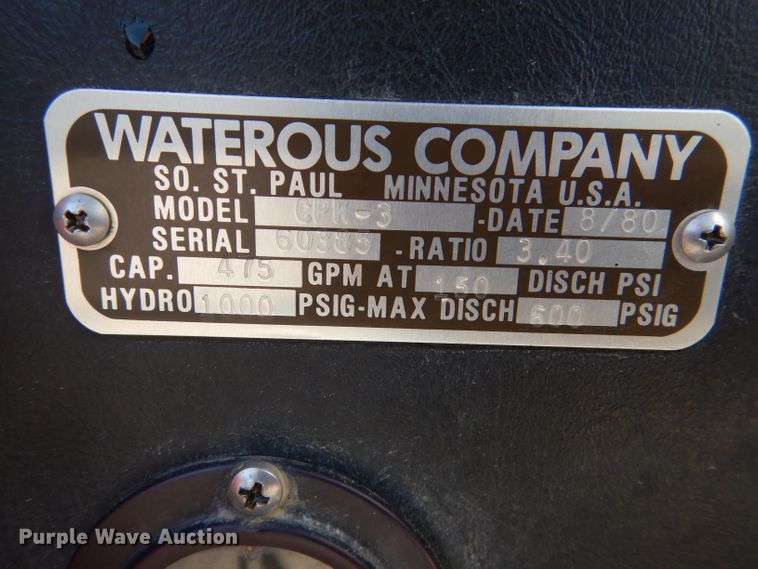 image for item DL2916 1981 Chevrolet K30  fire truck