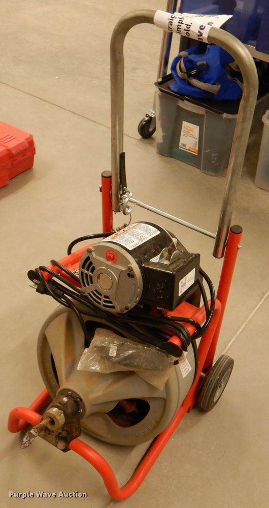 image for item DL8743 Ridgid K400-T2 sewer machine