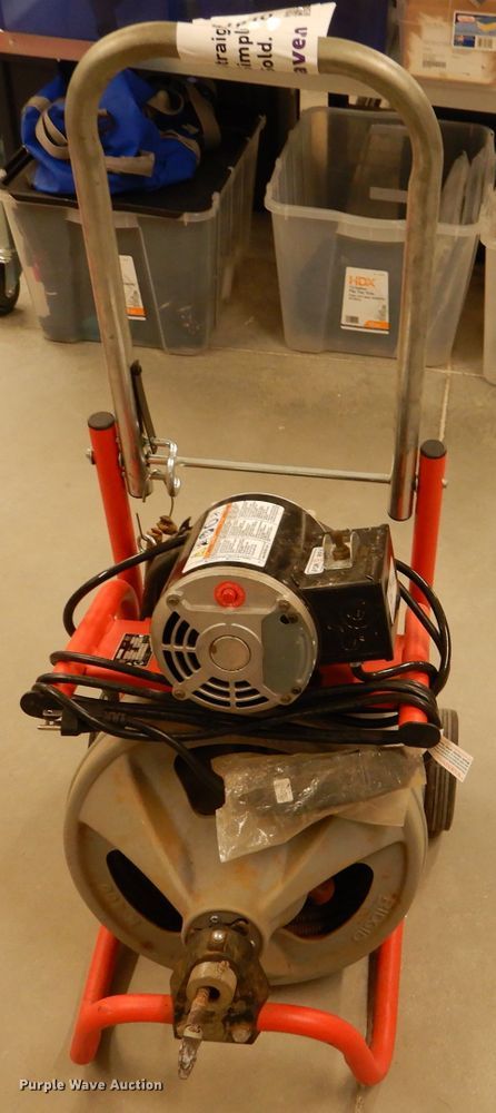 image for item DL8743 Ridgid K400-T2 sewer machine