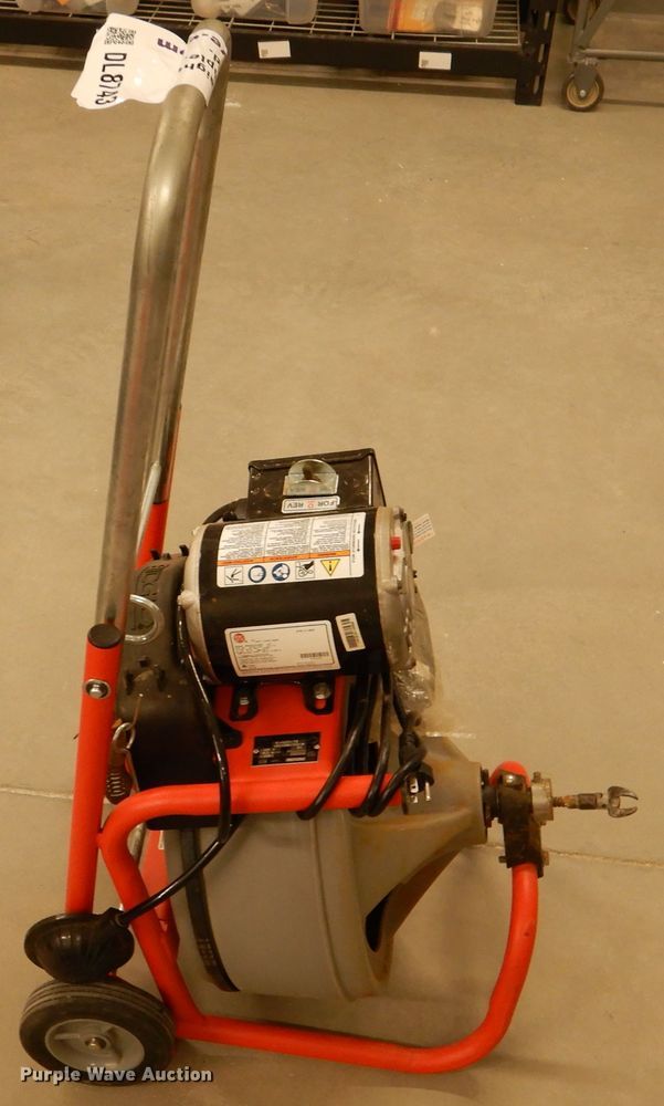 image for item DL8743 Ridgid K400-T2 sewer machine