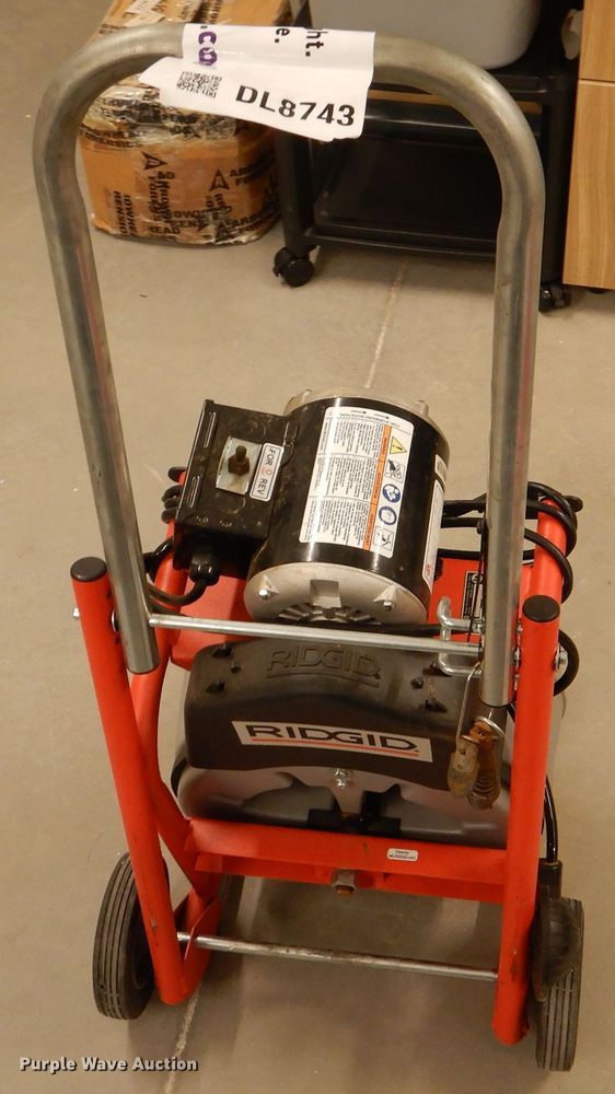 image for item DL8743 Ridgid K400-T2 sewer machine