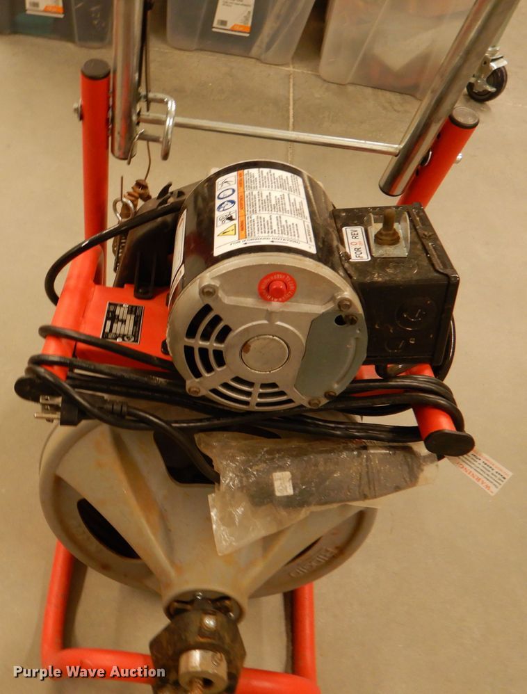 image for item DL8743 Ridgid K400-T2 sewer machine