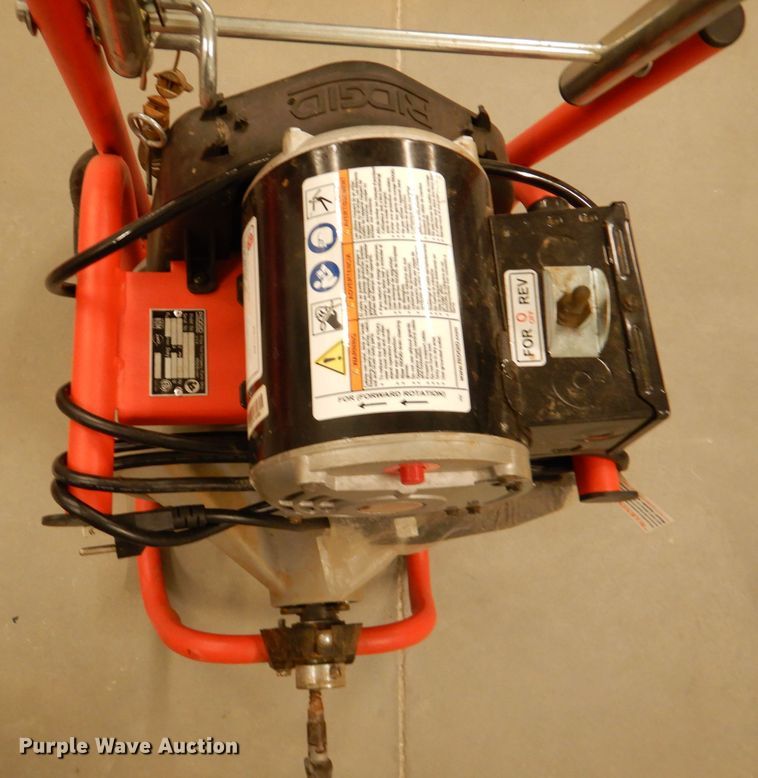 image for item DL8743 Ridgid K400-T2 sewer machine