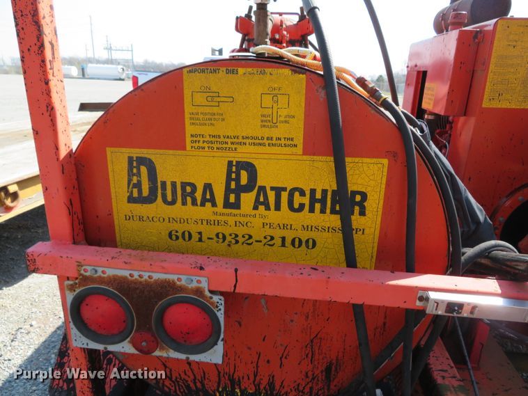 image for item DN5760 2005 Duraco 125DJT  DuraPatcher pot hole patcher