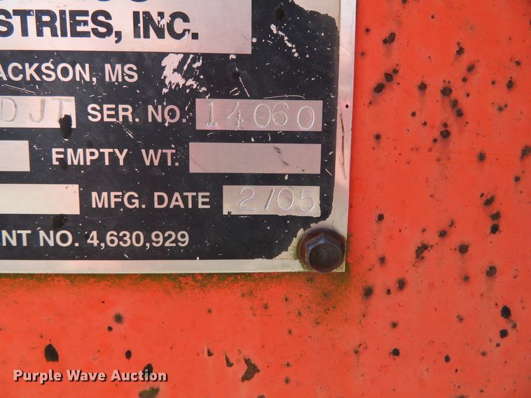 image for item DN5760 2005 Duraco 125DJT  DuraPatcher pot hole patcher