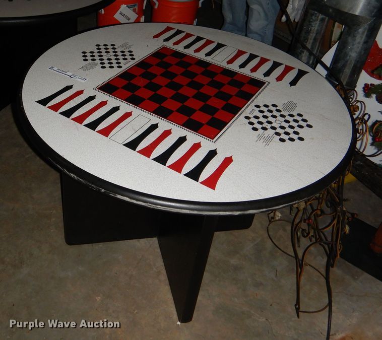image for item GH9160 (2) round game tables