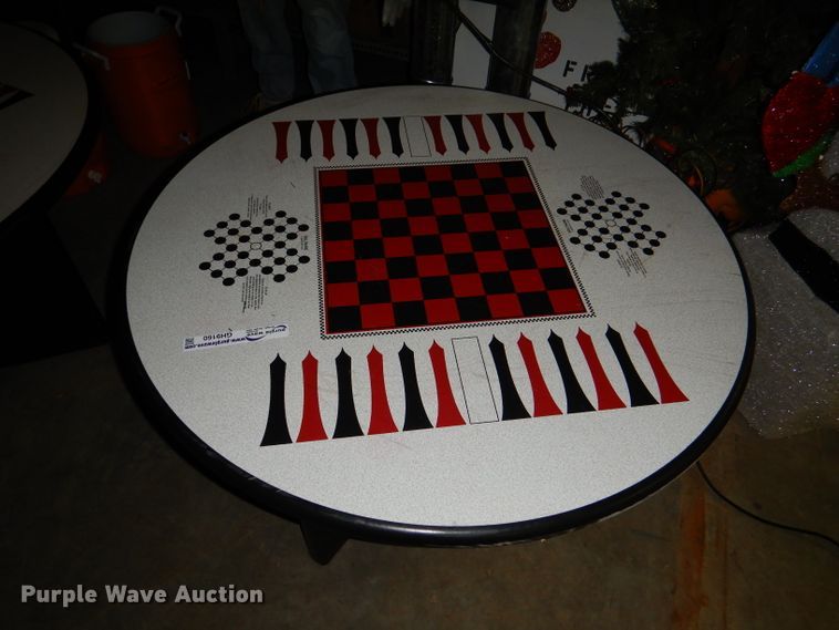 image for item GH9160 (2) round game tables