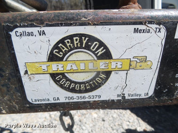 image for item GR9427 Carry On  utility trailer