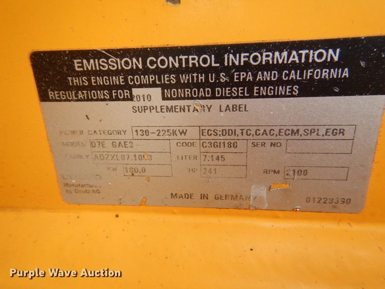 image for item HE9599 2011 Volvo G946  motor grader