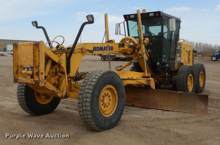 image for item HE9600 2008 Komatsu GD655-3E0  motor grader