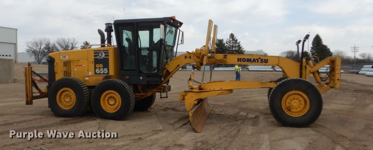 image for item HE9600 2008 Komatsu GD655-3E0  motor grader