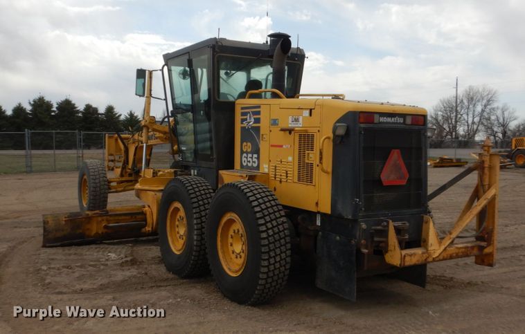image for item HE9600 2008 Komatsu GD655-3E0  motor grader