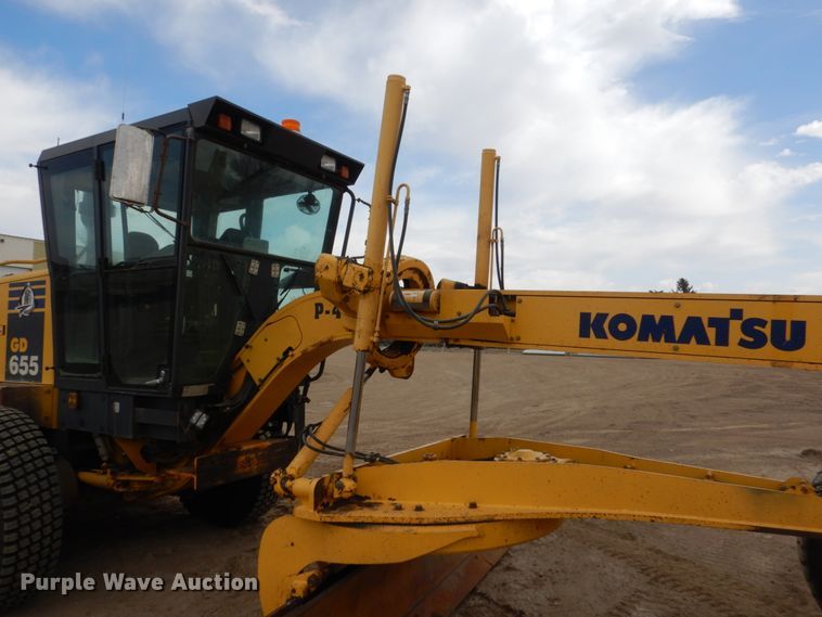 image for item HE9600 2008 Komatsu GD655-3E0  motor grader