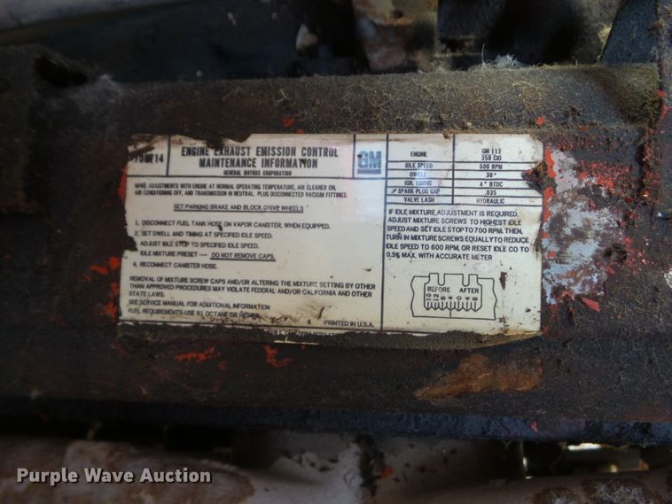 image for item HF9885 1974 Chevrolet C60  water truck