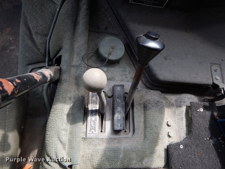 image for item HJ9711 1991 Am General Humvee  SUV