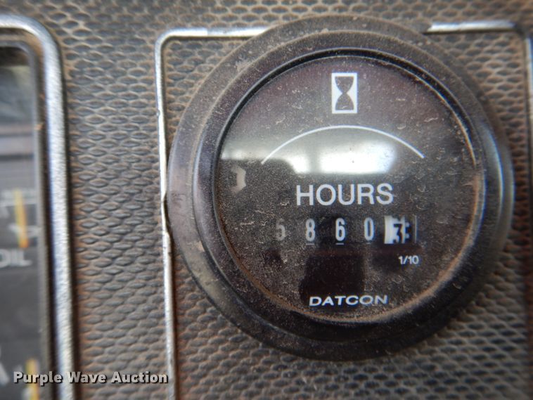 image for item HW9949 1989 Ford F800  digger derrick truck