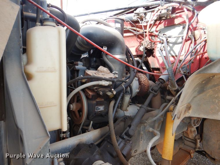 image for item HW9949 1989 Ford F800  digger derrick truck