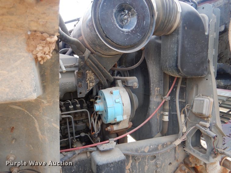 image for item HW9949 1989 Ford F800  digger derrick truck