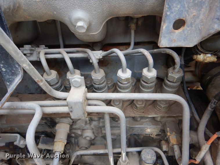 image for item HW9949 1989 Ford F800  digger derrick truck