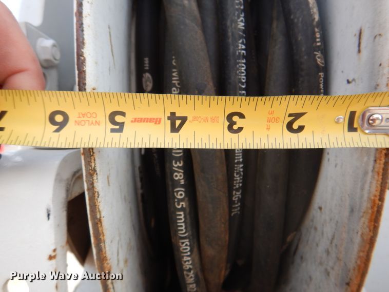 image for item HW9949 1989 Ford F800  digger derrick truck