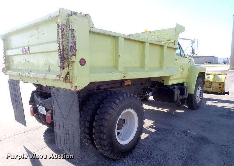 image for item IF9007 1995 Ford F750  dump truck