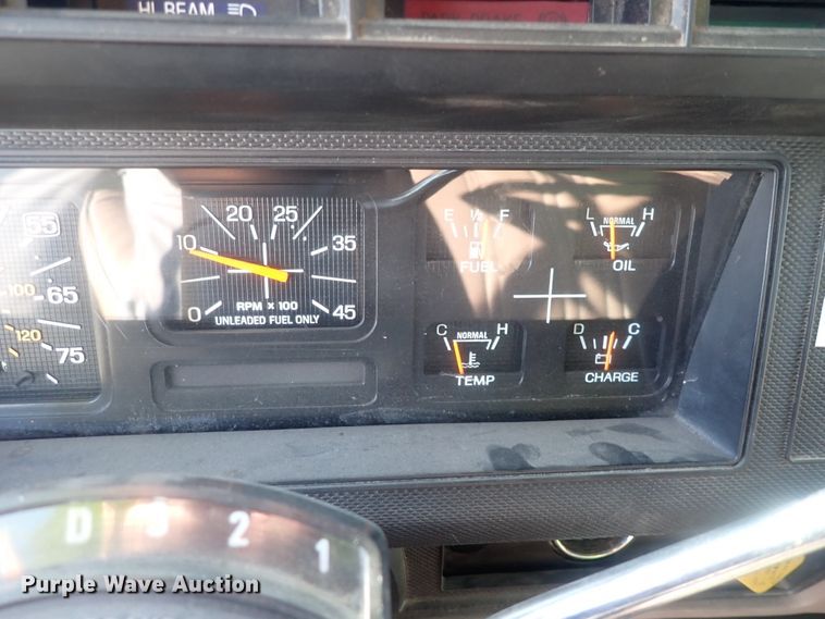 image for item IF9007 1995 Ford F750  dump truck