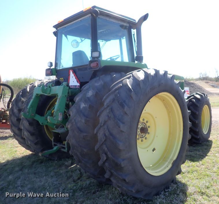 image for item IF9024 1993 John Deere 4960  MFWD tractor