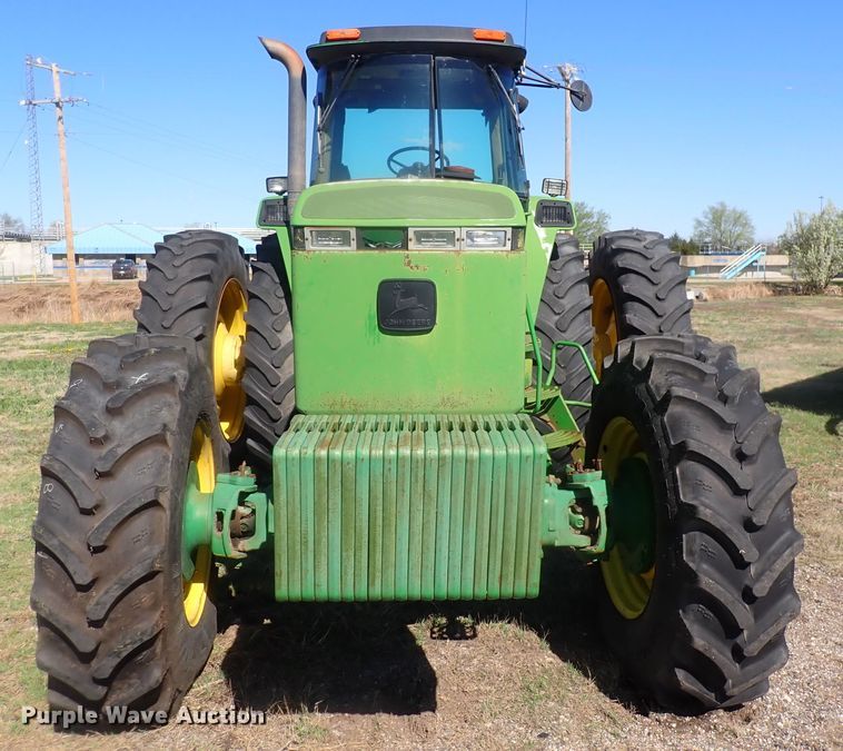image for item IF9024 1993 John Deere 4960  MFWD tractor
