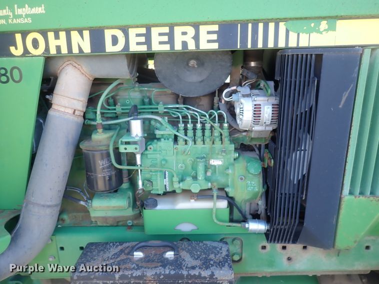 image for item IF9024 1993 John Deere 4960  MFWD tractor
