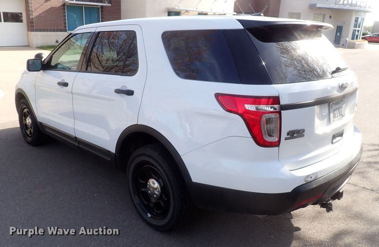 image for item IF9050 2013 Ford Explorer Police Interceptor  SUV