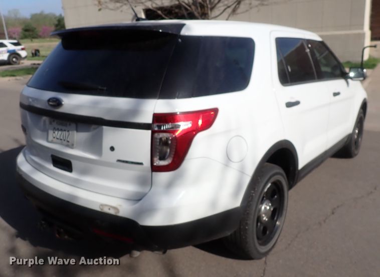image for item IF9050 2013 Ford Explorer Police Interceptor  SUV