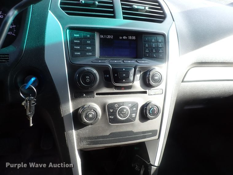 image for item IF9050 2013 Ford Explorer Police Interceptor  SUV