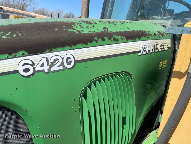 image for item II9358 John Deere 6420  tractor