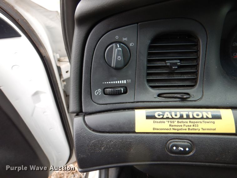 image for item II9946 2011 Ford Crown Victoria Police Interceptor