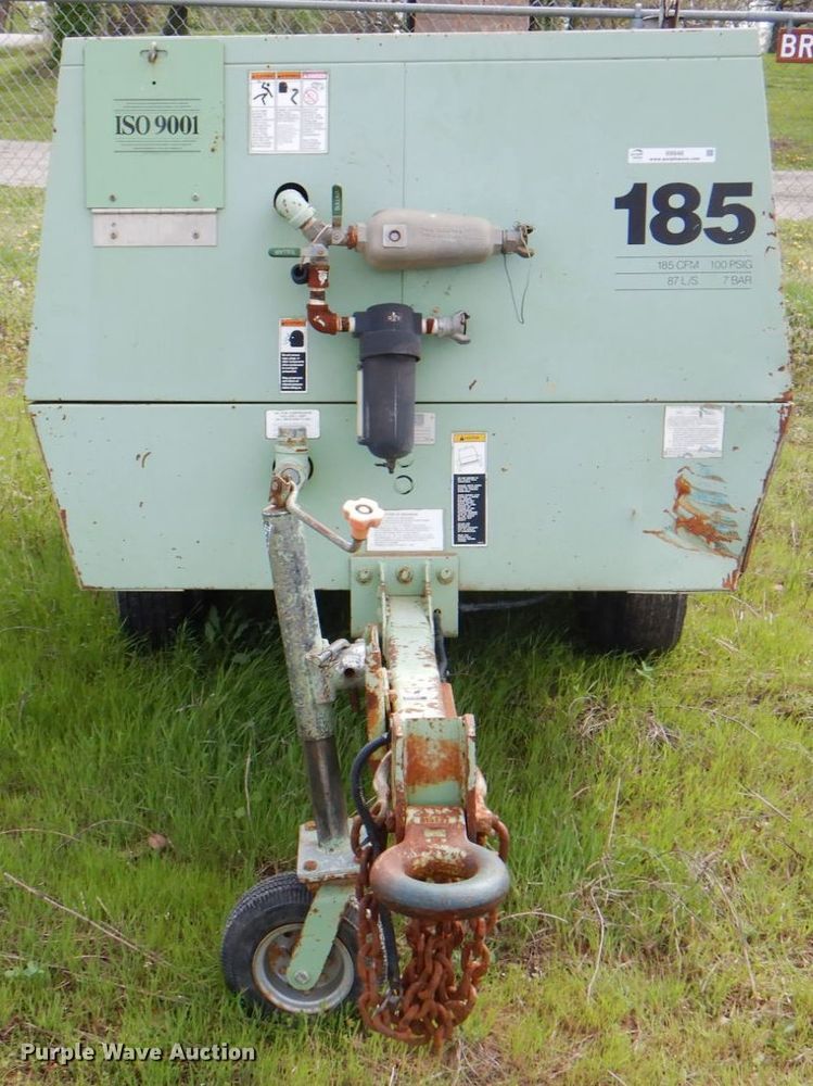 image for item II9948 Sullair 185 DPO JD  air compressor