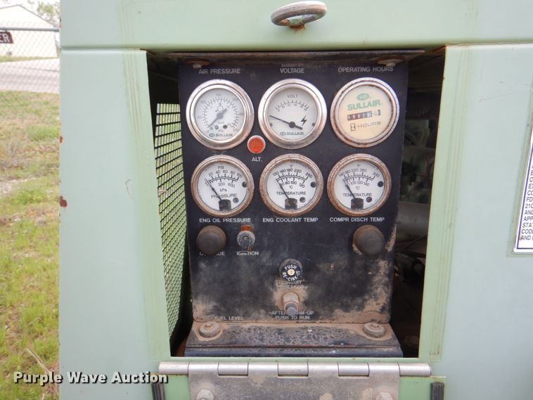 image for item II9948 Sullair 185 DPO JD  air compressor