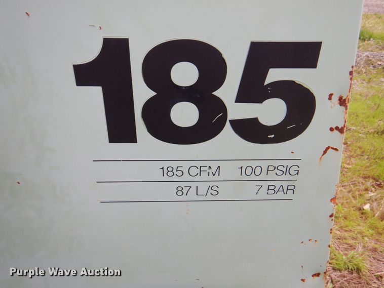 image for item II9948 Sullair 185 DPO JD  air compressor