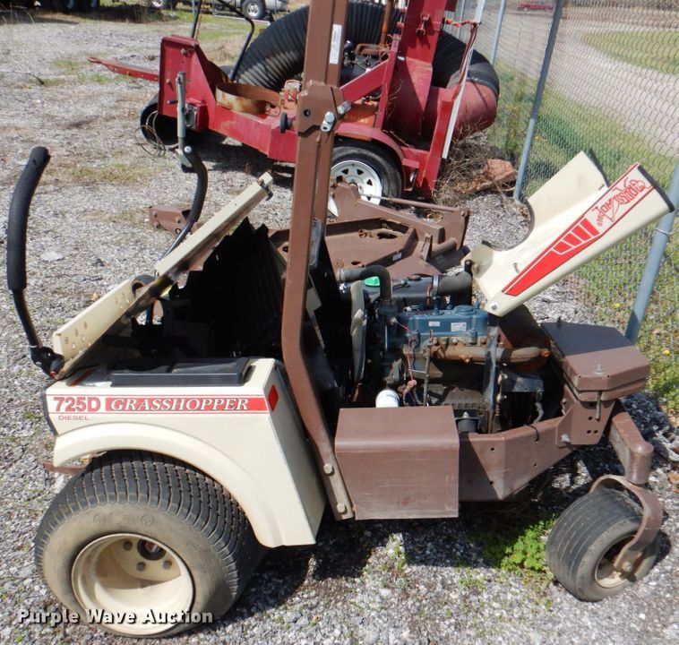 image for item II9950 Grasshopper 725D  ZTR lawn mower