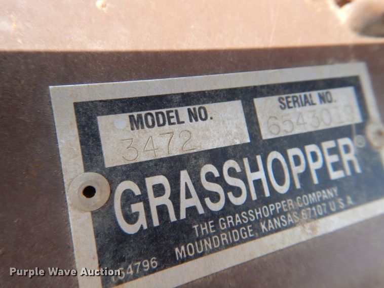 image for item II9950 Grasshopper 725D  ZTR lawn mower