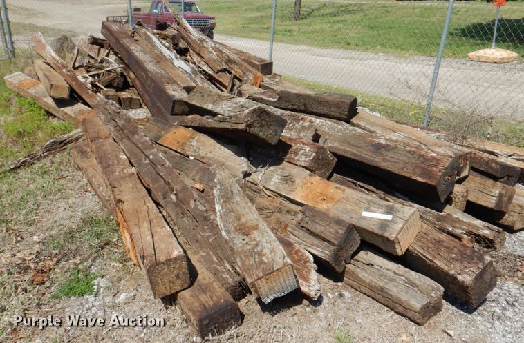 image for item II9953 Approximately 20 railroad ties