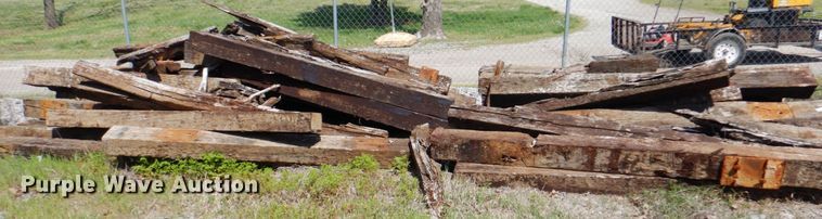 image for item II9953 Approximately 20 railroad ties