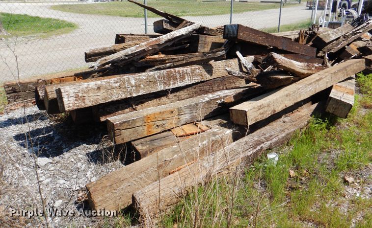 image for item II9953 Approximately 20 railroad ties
