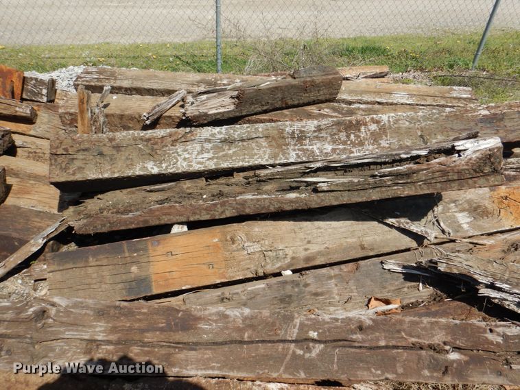 image for item II9953 Approximately 20 railroad ties