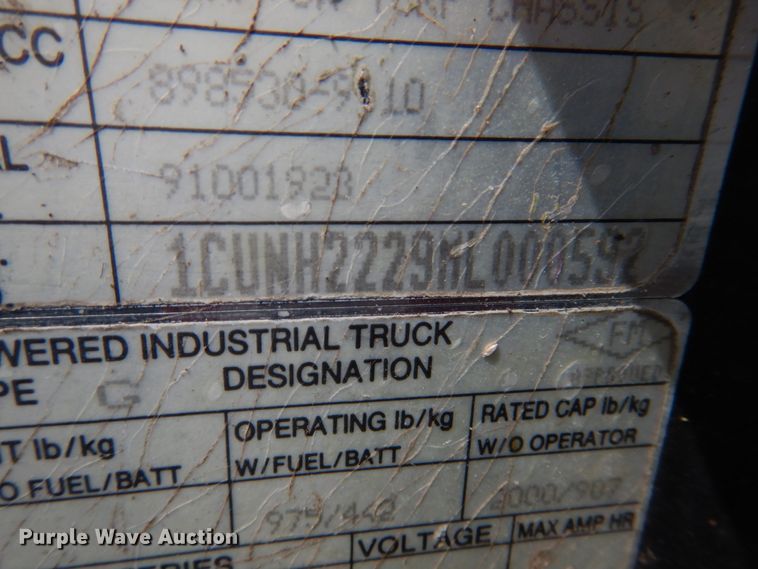 image for item II9962 Cushman  utility cart