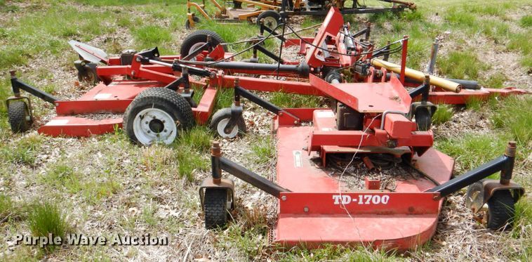 image for item II9965 Bush Hog TD1700  three wing mower