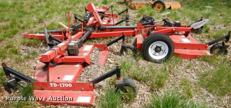 image for item II9965 Bush Hog TD1700  three wing mower