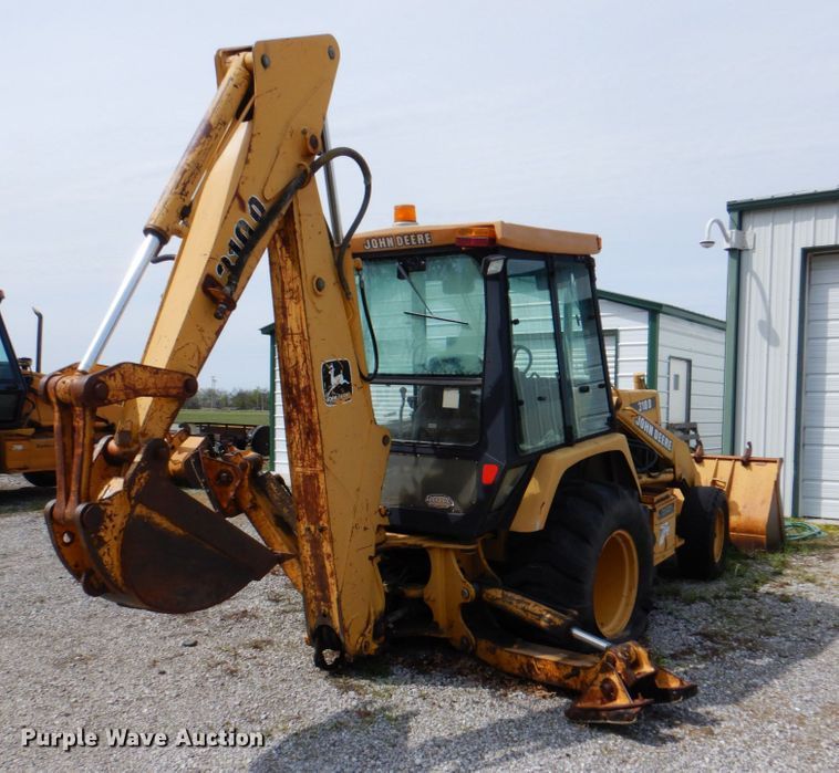 image for item II9972 1995 John Deere 310D  tractor loader backhoe
