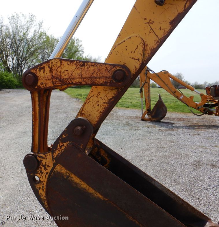 image for item II9972 1995 John Deere 310D  tractor loader backhoe